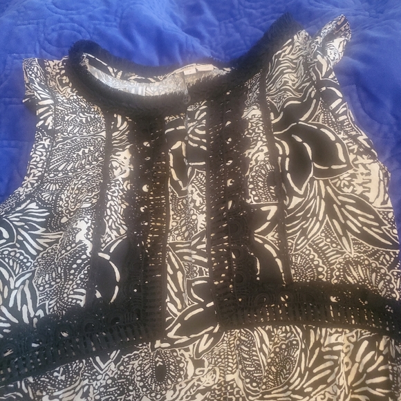 Anthropologie Holding horses black and white dress - Picture 5 of 5